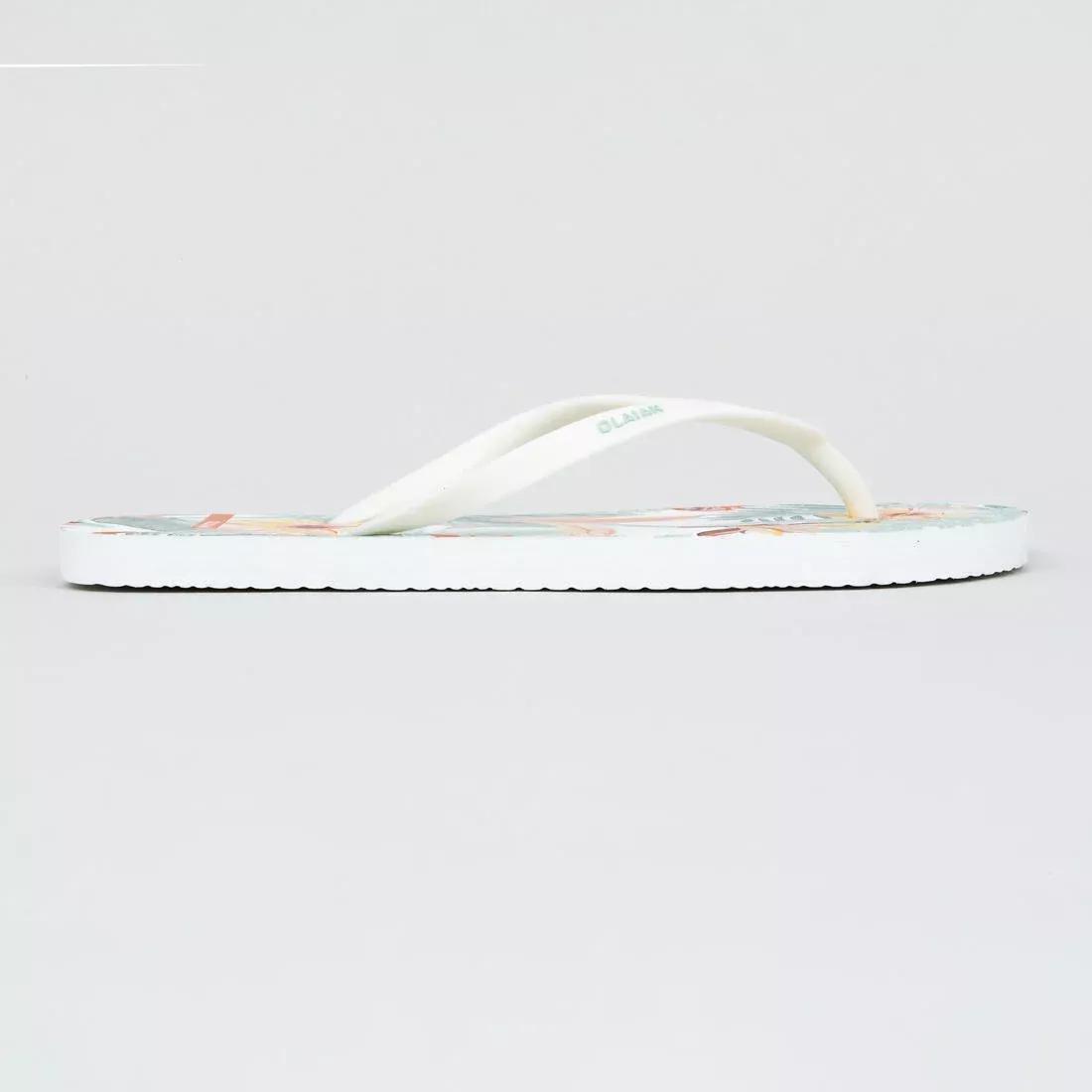 Women Flip-Flops - TO100S Print, Black, No Color, large image number 3