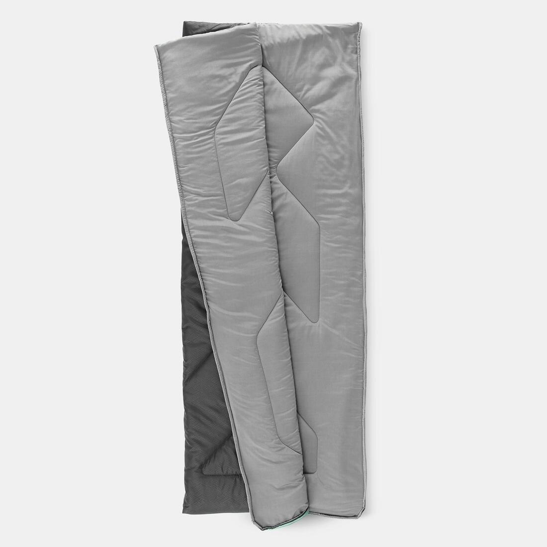 QUECHUA - Camping Sleeping Bag - Arpenaz, Grey