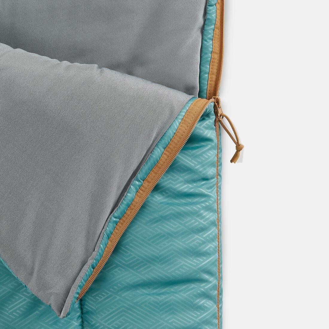 Camping Sleeping Bag - Arpenaz, Navy, No Color, large image number 7