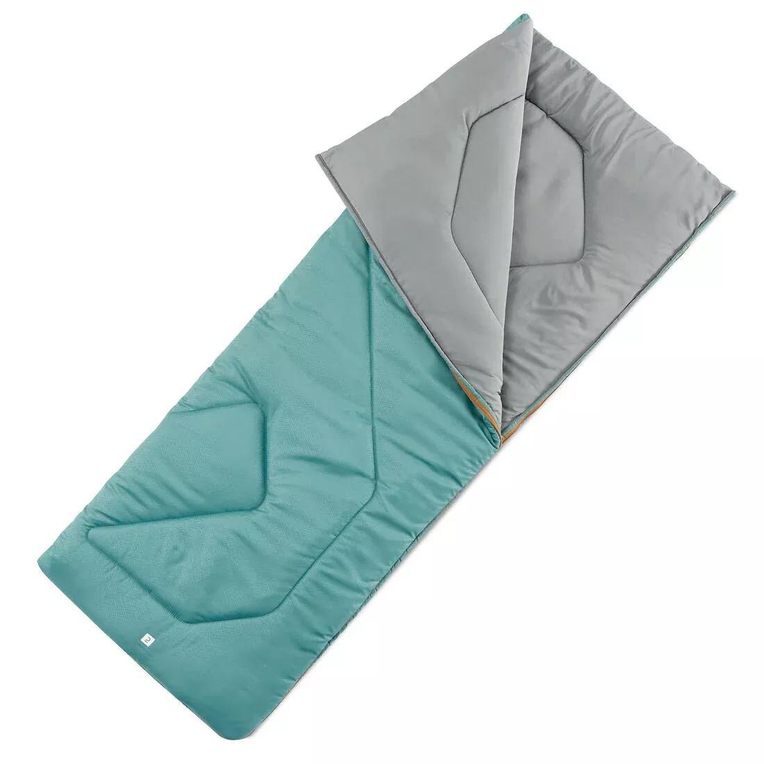 Camping Sleeping Bag - Arpenaz, Blue, No Color, large image number 4