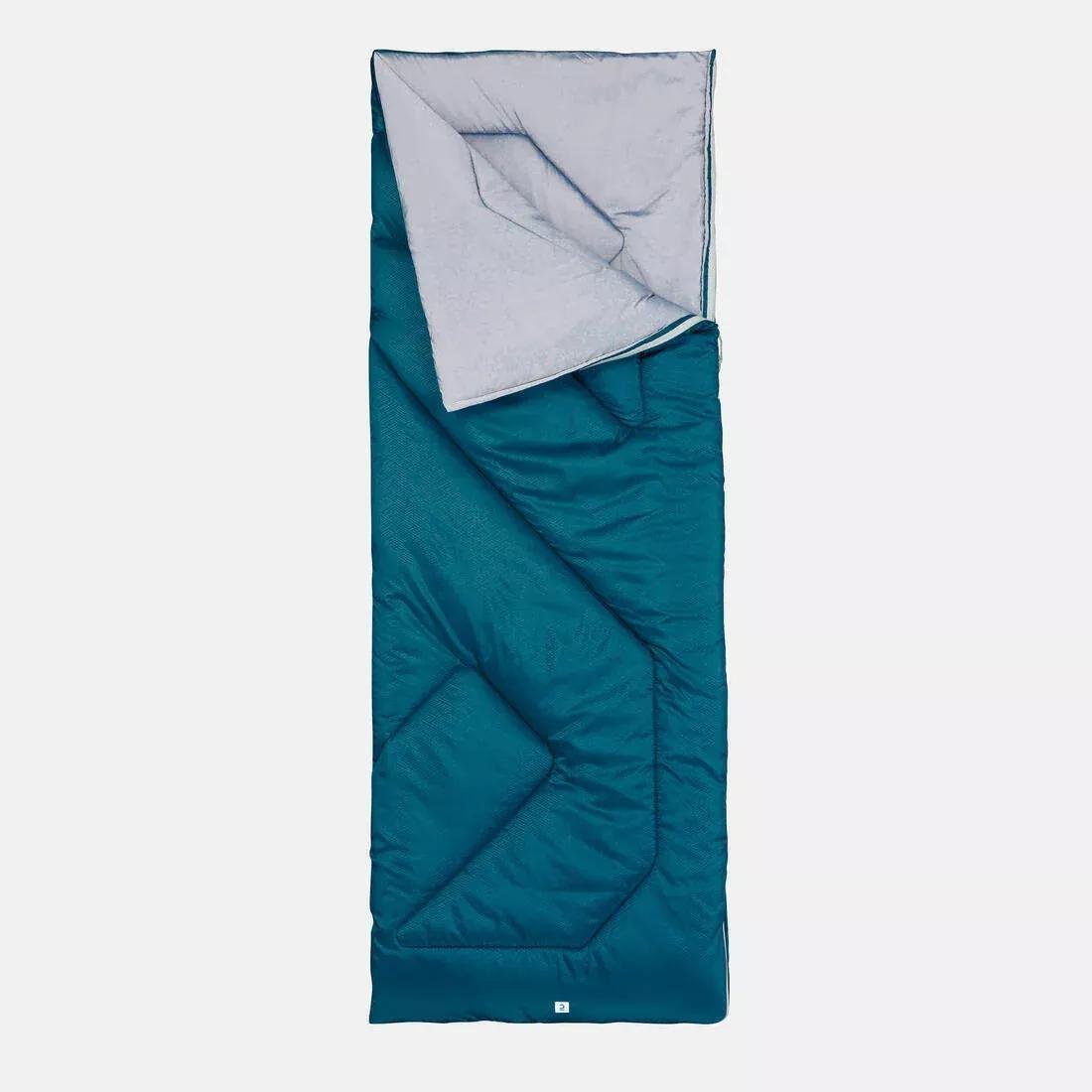 Camping Sleeping Bag - Arpenaz, Blue, No Color, large image number 12