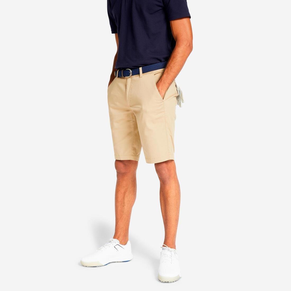Men Golf Cotton Chino Shorts - Mw500, White, , large image number 5
