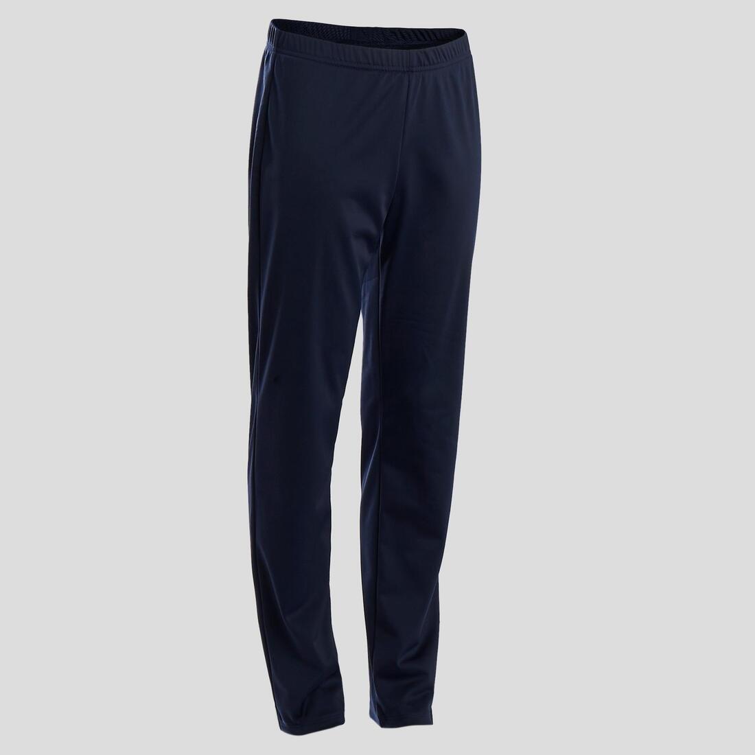 Kids Boys Basic Synthetic Breathable Tracksuit Gym, Navy, No Color, large image number 13