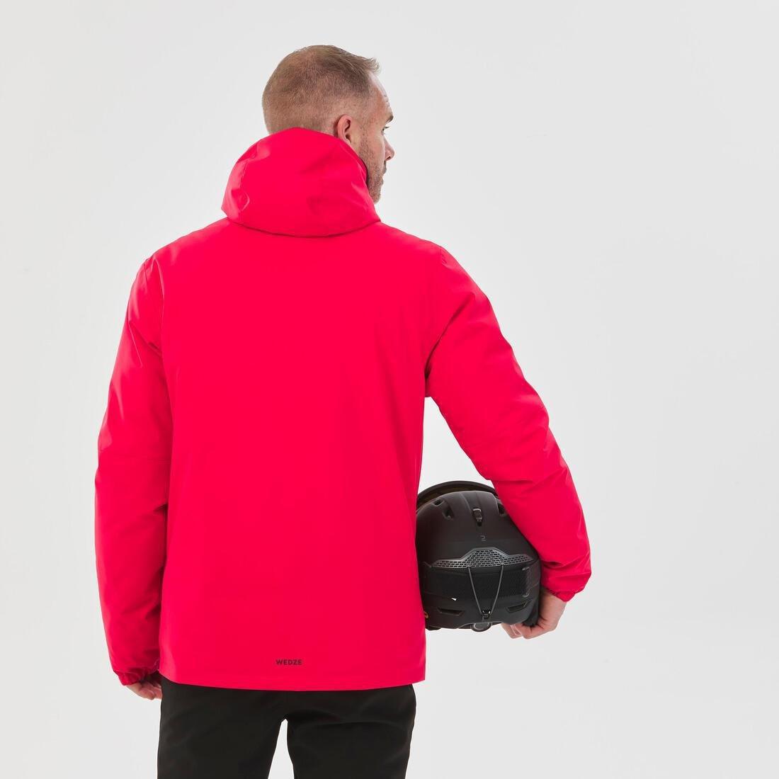 Men Ski Jacket - 100, Red, , large image number 3