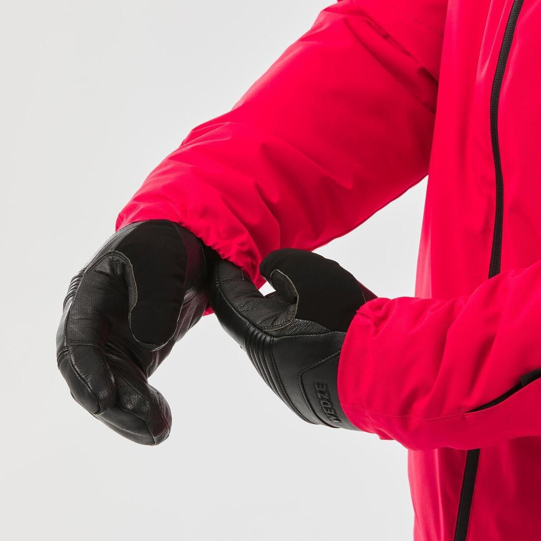 Men Ski Jacket - 100, Red, , large image number 4