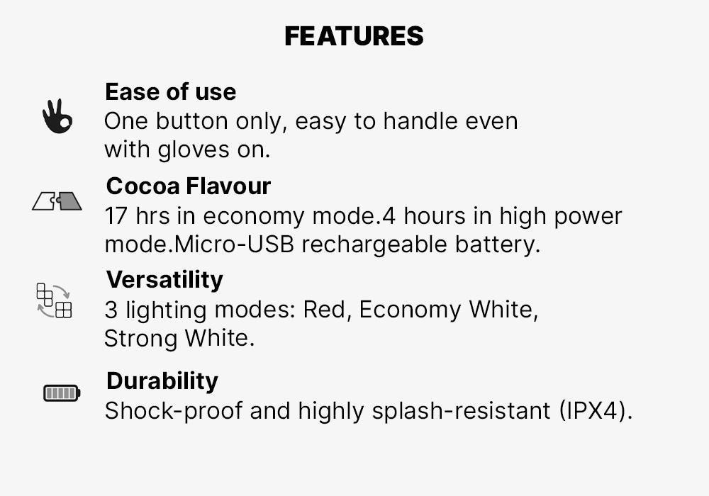Rechargeable Headlamp - 300 Lumen - Hl500 Usb V3, Grey, No Color, large image number 15