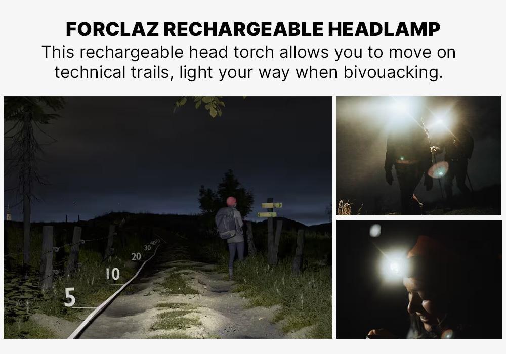Rechargeable Headlamp - 300 Lumen - Hl500 Usb V3, Grey, No Color, large image number 18