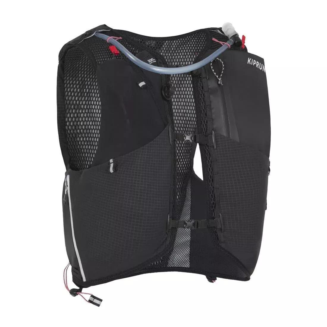 Unisex Trail Running Bag 2 L Water Bladder Included - KIPRUN 900 15 L, Beige, No Color, medium