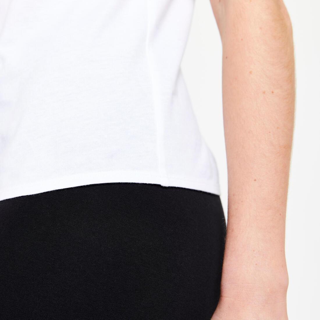 Women Fitness T-Shirt - 100, White, , large image number 6