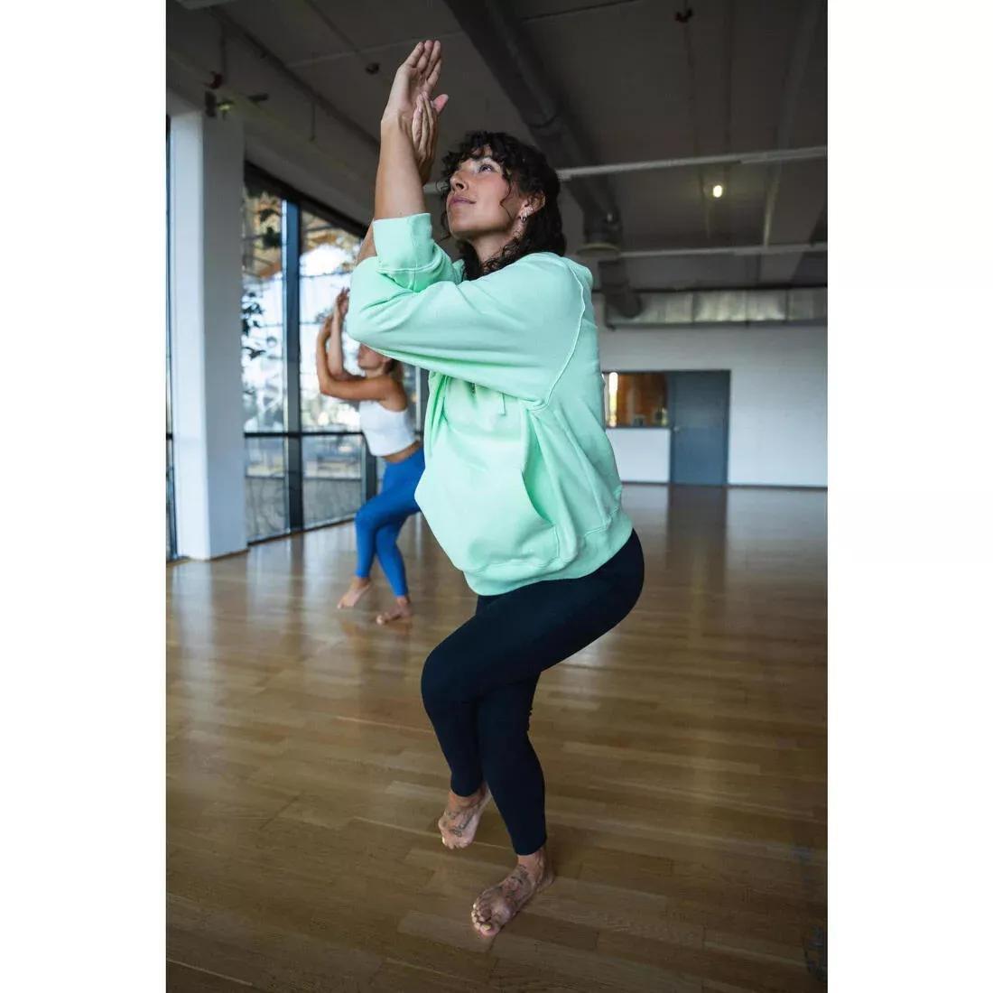 Women Oversized Fitness Hoodie - 520 Light, Green, No Color, large image number 9