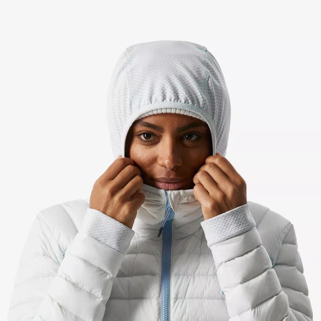 FOGGY BLUE FR 900 Women's warm and breathable padded ski liner jacket - blue, , large image number 2