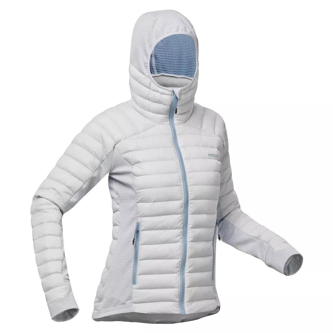 FOGGY BLUE FR 900 Women's warm and breathable padded ski liner jacket - blue, , large image number 5