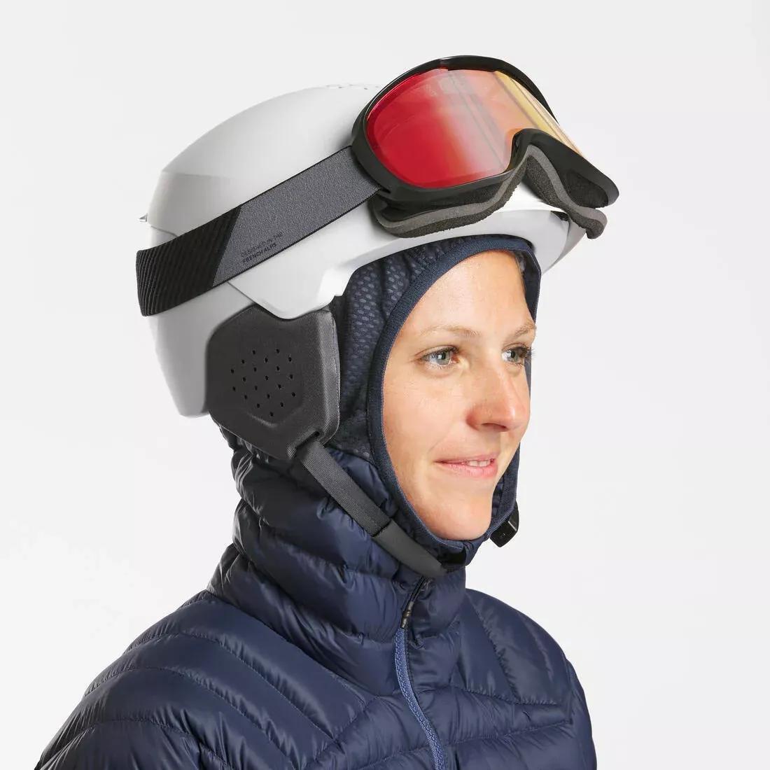 FOGGY BLUE FR 900 Women's warm and breathable padded ski liner jacket - blue, , large image number 7