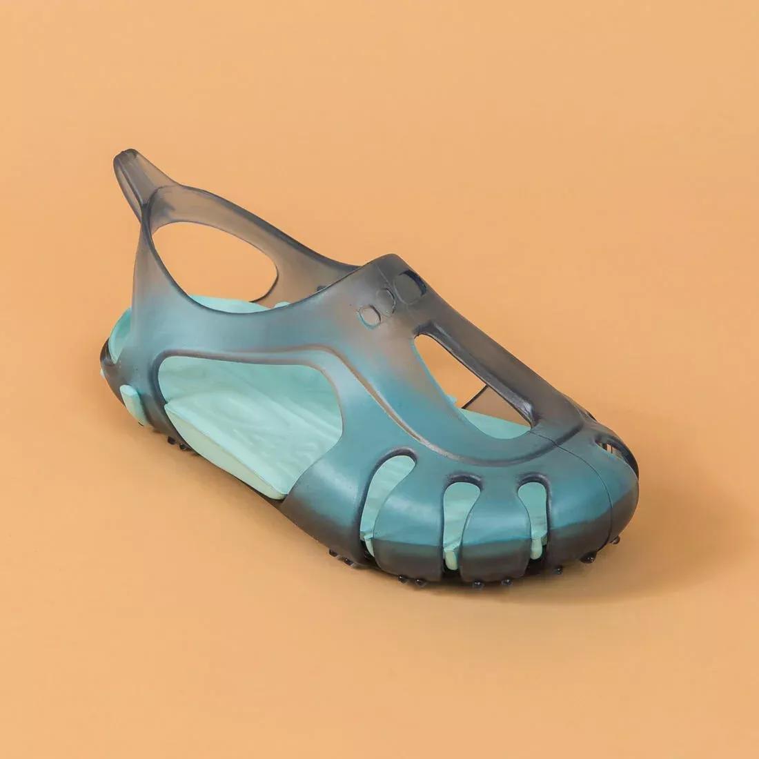 Baby Pool Shoes, Brown, , large image number 0