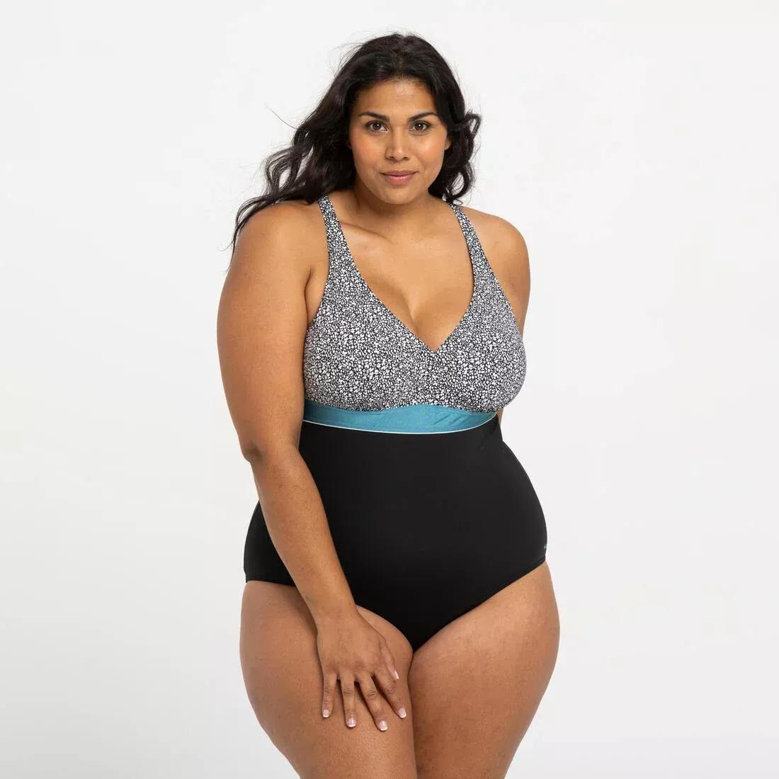 Women Body-Sculpting One-Piece Swimsuit - Kaipearl Triki Mipy, Black, , large image number 11