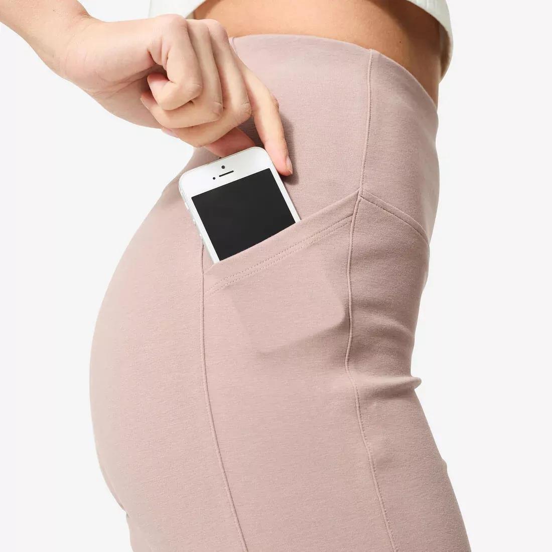 Women High-Waisted Fitness Leggings, Black, No Color, large image number 11