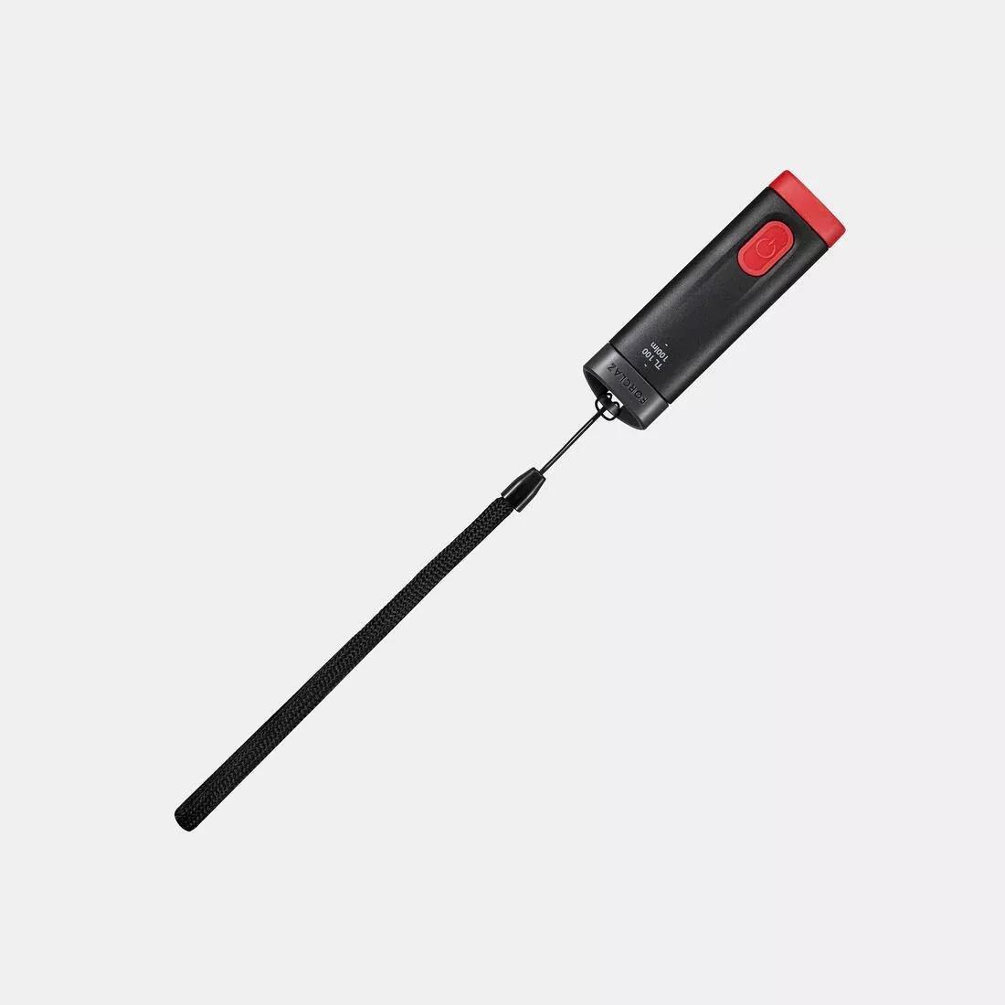 FORCLAZ - Battery Torchlight - 100 Lumen - Tl100, Red