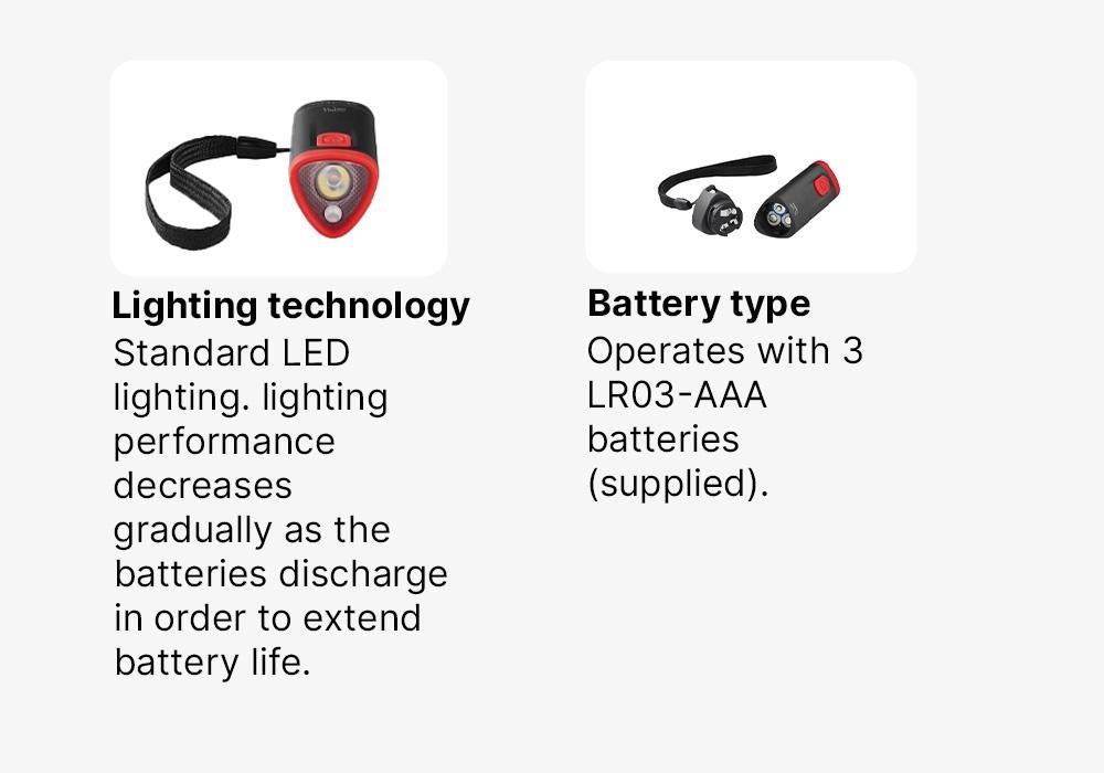 Battery Torchlight - 100 Lumen - Tl100, Red, No Color, large image number 17