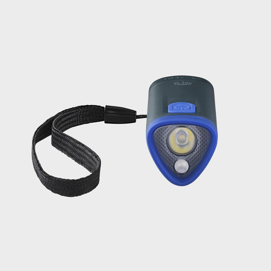 FORCLAZ - Battery Torchlight - 100 Lumen - Tl100, Blue