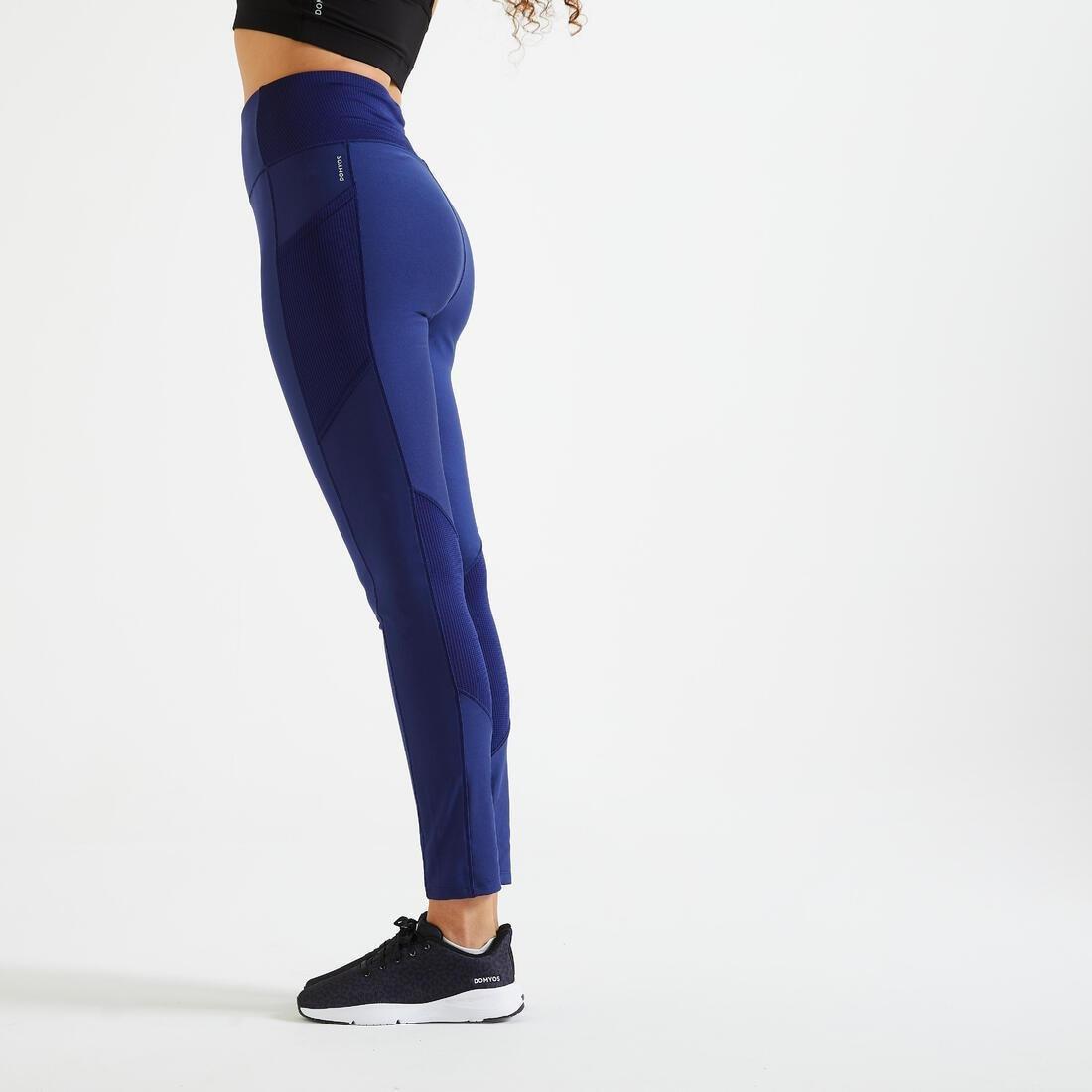 Women Fitness Cardio Leggings With Phone Pocket, Black, , large image number 2