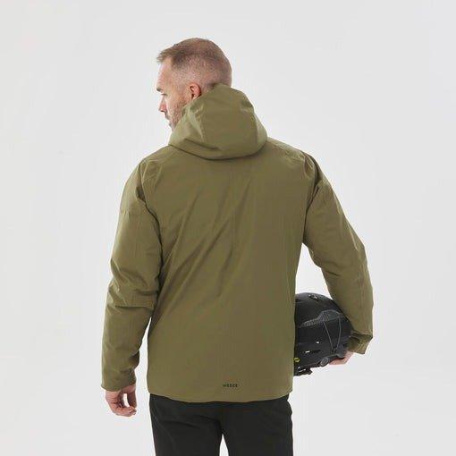 Men Warm Ski Jacket - 500, Khaki, , large image number 3