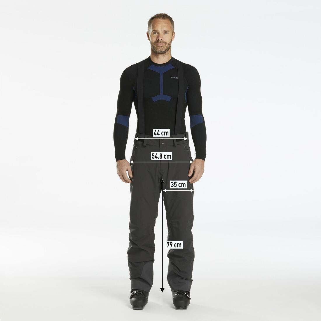 Men Warm Ski Trousers - 580, Red, , large image number 4