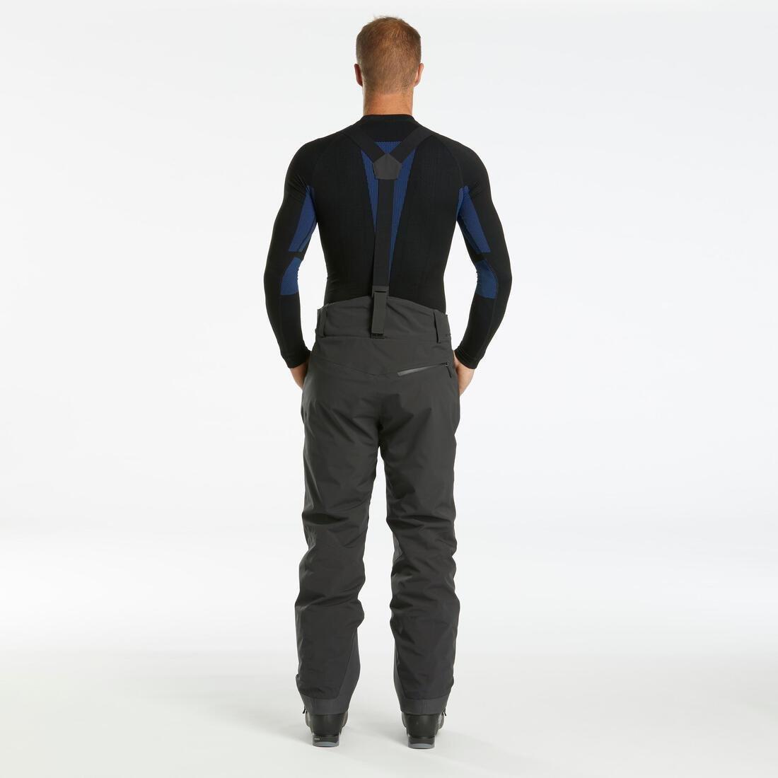 Men Warm Ski Trousers - 580, Red, , large image number 7