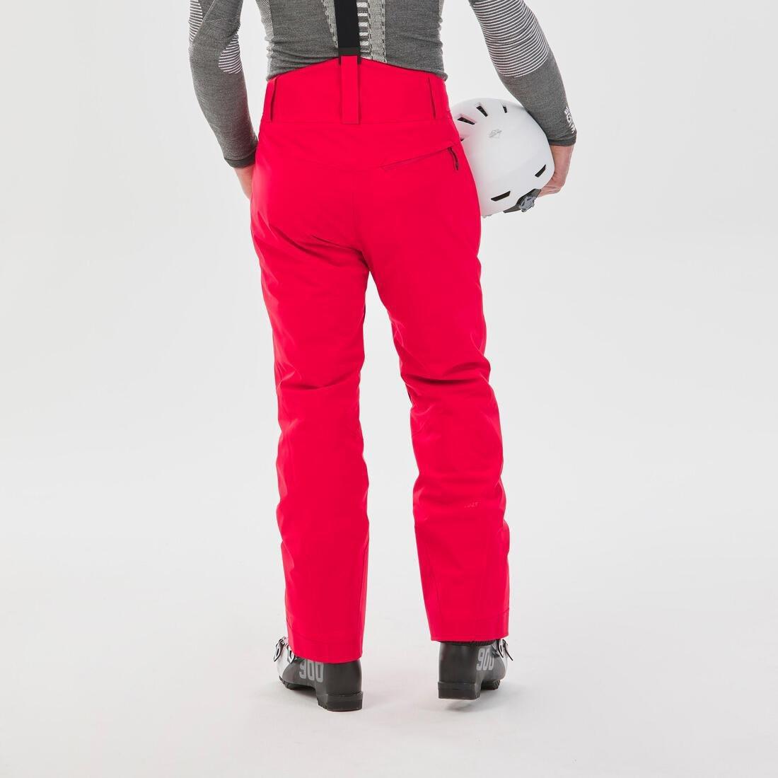 WEDZE - Men Warm Ski Trousers - 580, Red