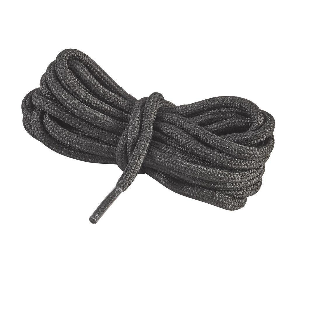 Round Laces For Hiking Shoes, Grey, No Color, medium