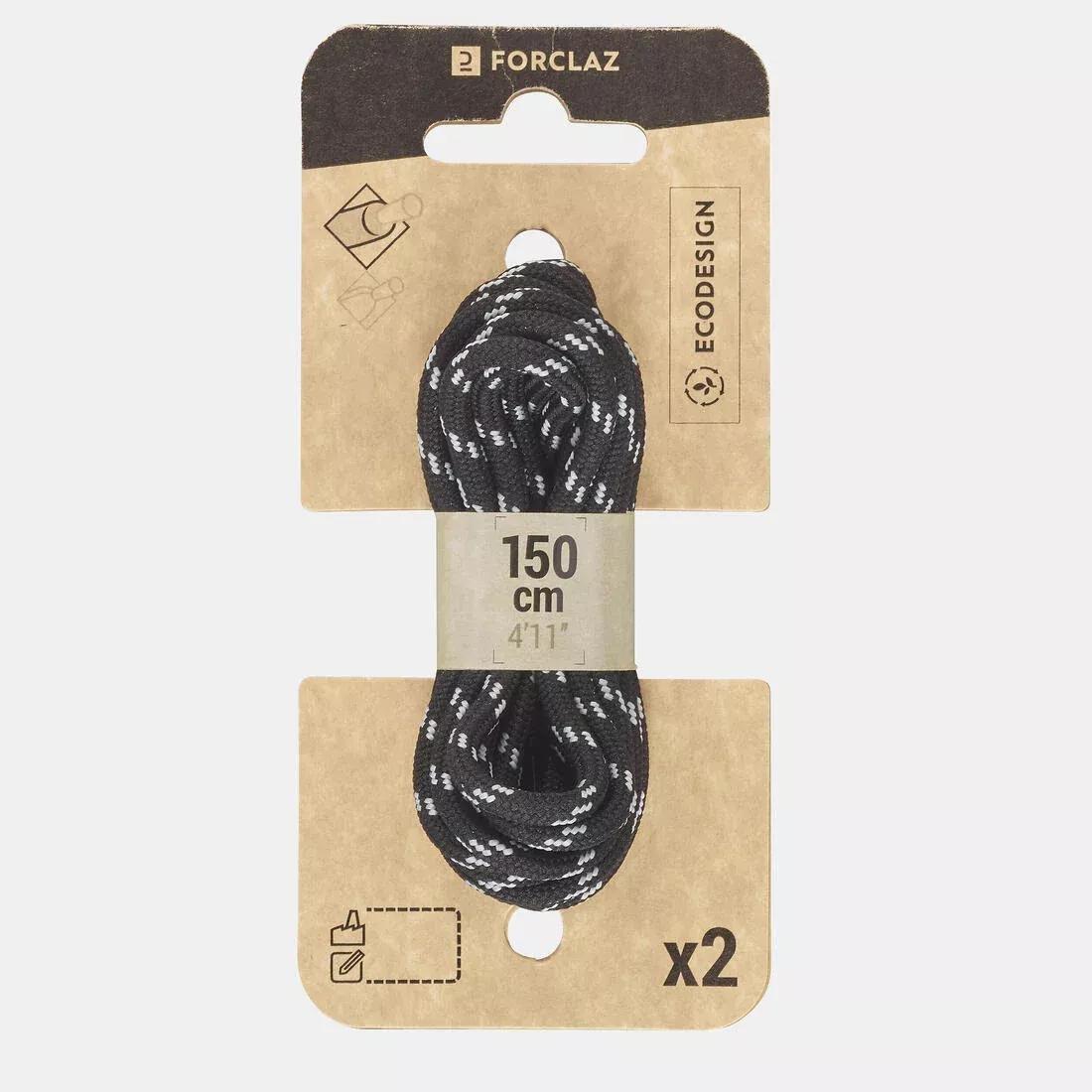 Round Laces For Hiking Shoes, Grey, , large image number 7