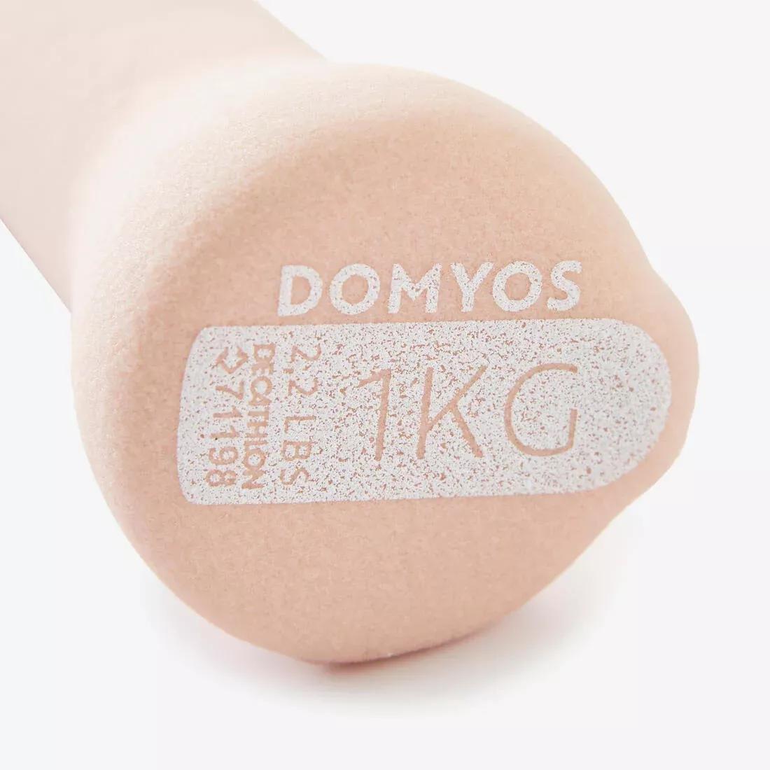 DOMYOS--PAIR OF DUMBBELLS  2*1 KG  EASY, No Color, large image number 3
