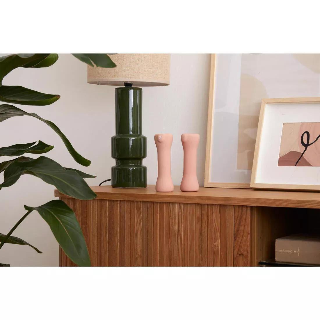 DOMYOS--PAIR OF DUMBBELLS  2*1 KG  EASY, No Color, large image number 5