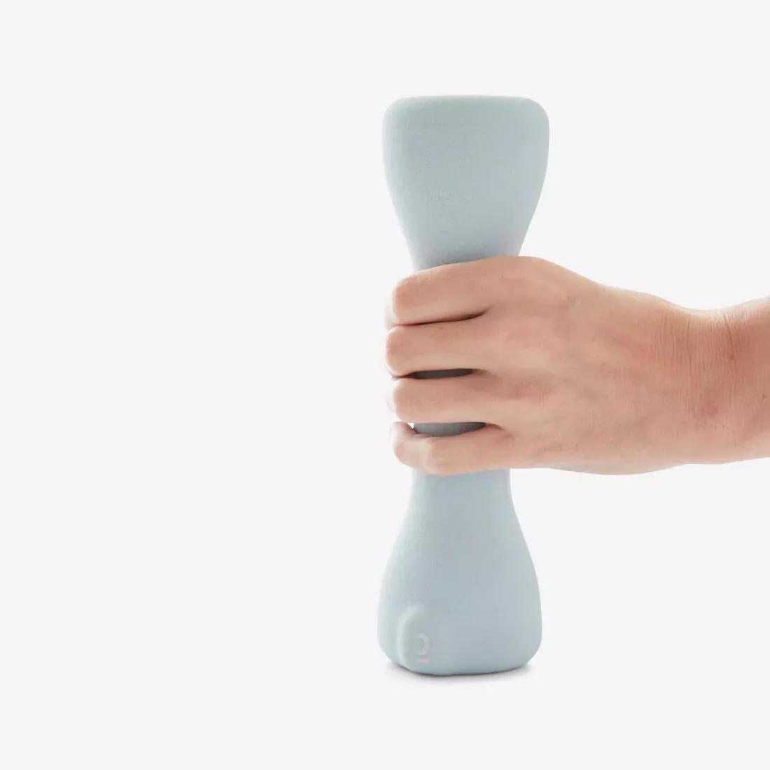 RED Fitness Dumbbells Easy Set of 2 x 2 kg - Blue, No Color, large image number 1