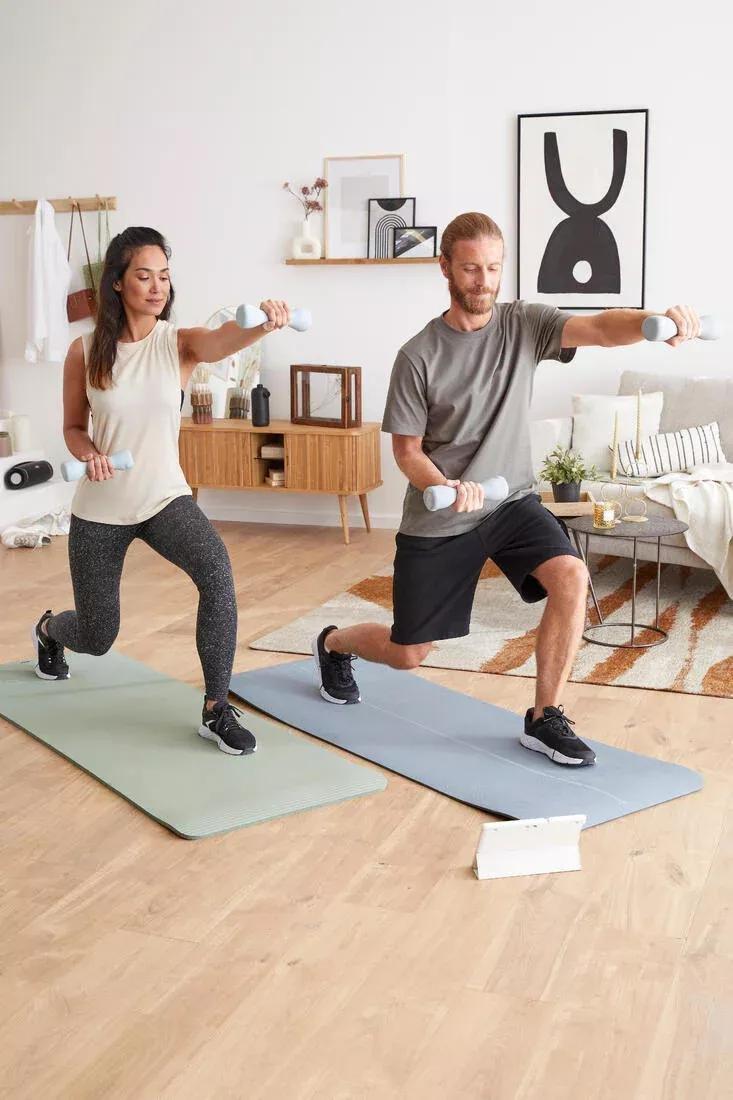 RED Fitness Dumbbells Easy Set of 2 x 2 kg - Blue, No Color, large image number 13