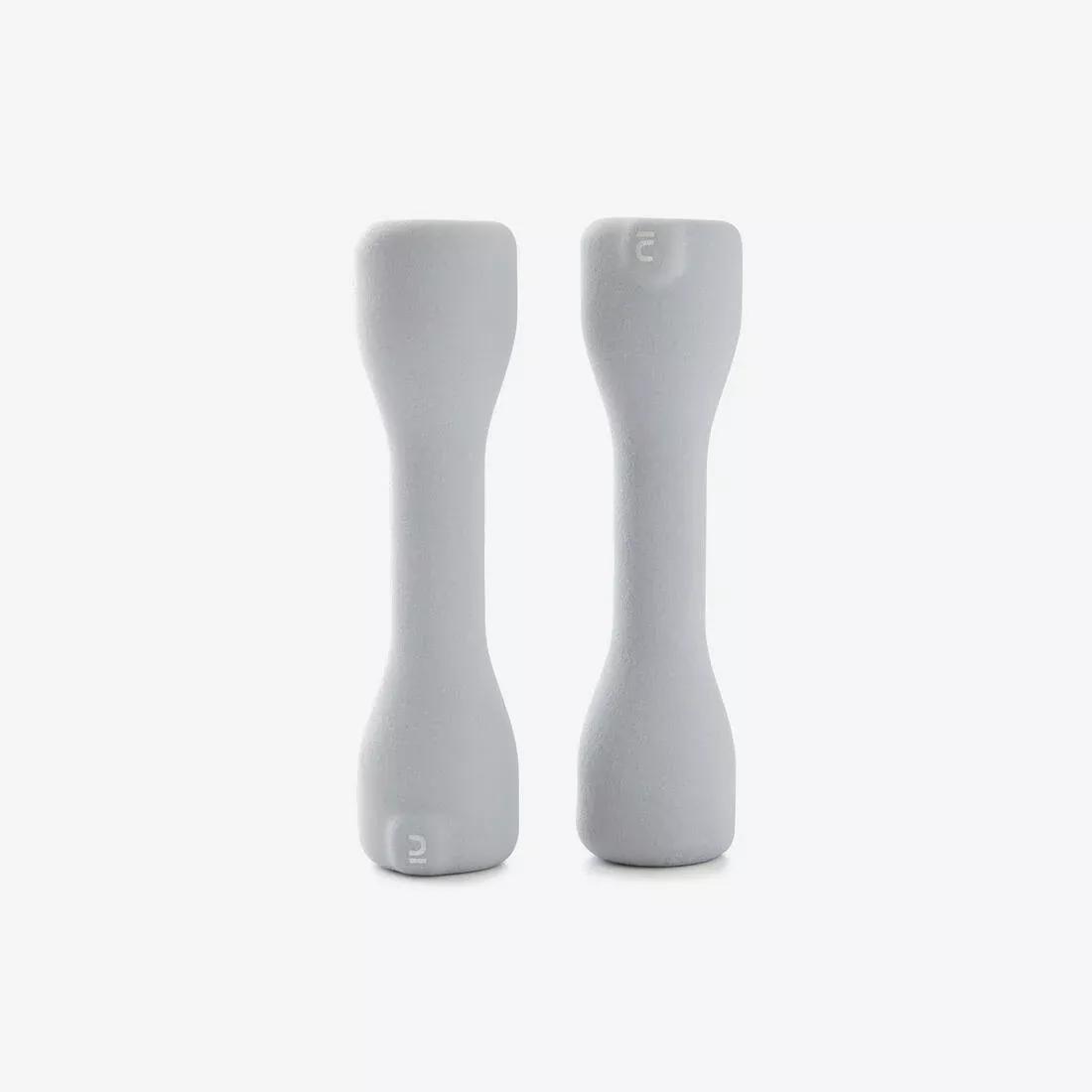 Fitness Dumbbells Easy Set Of 2 X 3 Kg, Grey, No Color, large image number 1