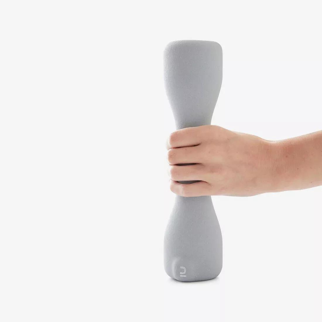 Fitness Dumbbells Easy Set Of 2 X 3 Kg, Grey, No Color, medium