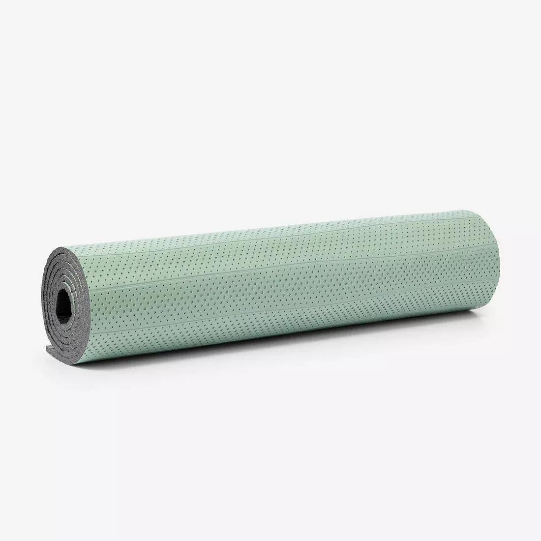 7 mm Grippy And Comfortable Fitness Mat, Green, No Color, large image number 1