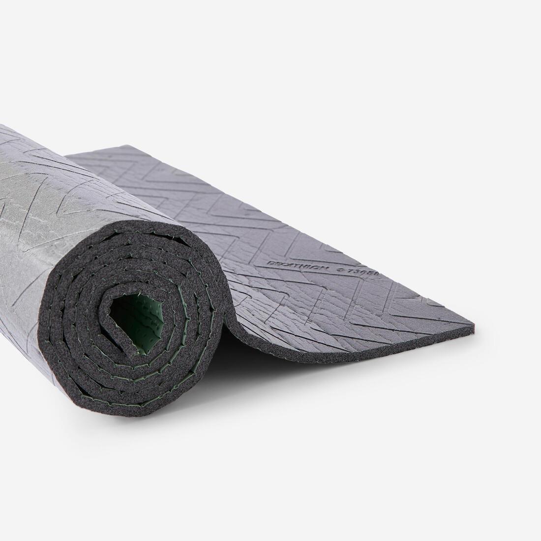 7 mm Grippy And Comfortable Fitness Mat, Green, No Color, large image number 4