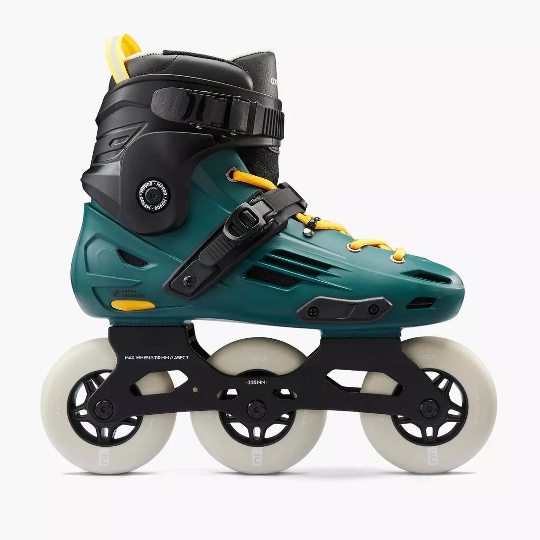 OXELO - Unisex Freeskate Inline Skates - Mf900, Green