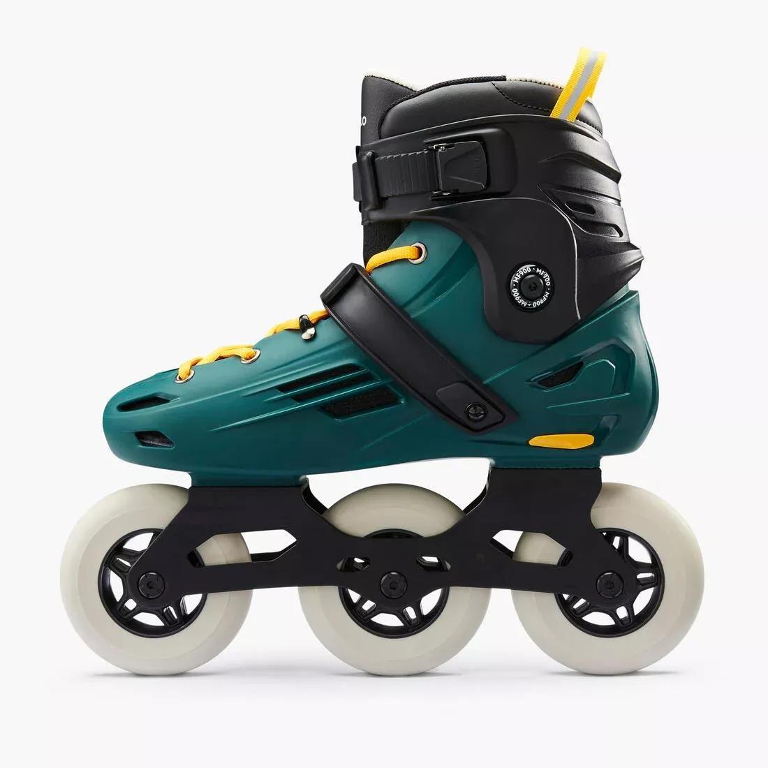 Unisex Freeskate Inline Skates - Mf900, Green, No Color, large image number 3