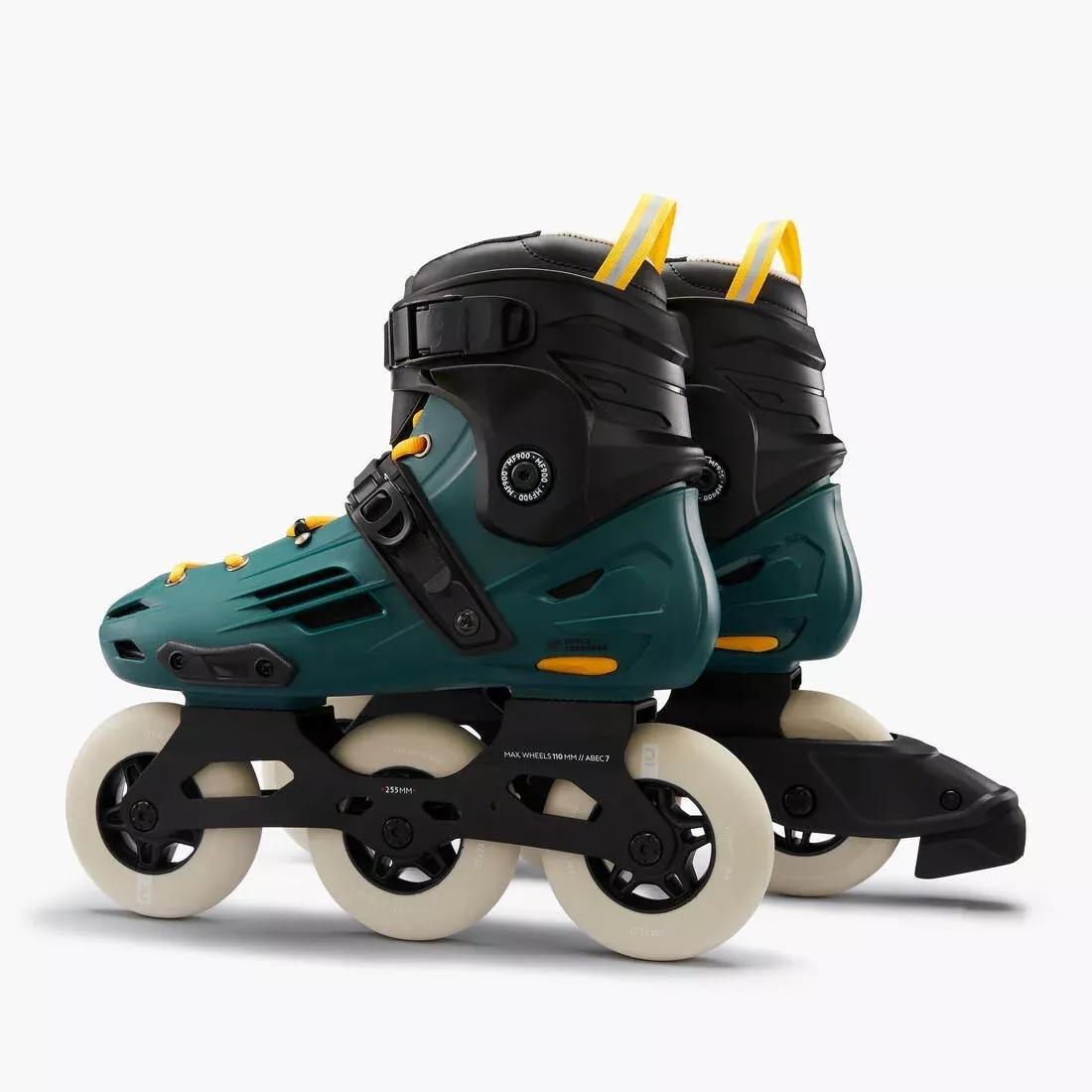 Unisex Freeskate Inline Skates - Mf900, Green, No Color, large image number 9