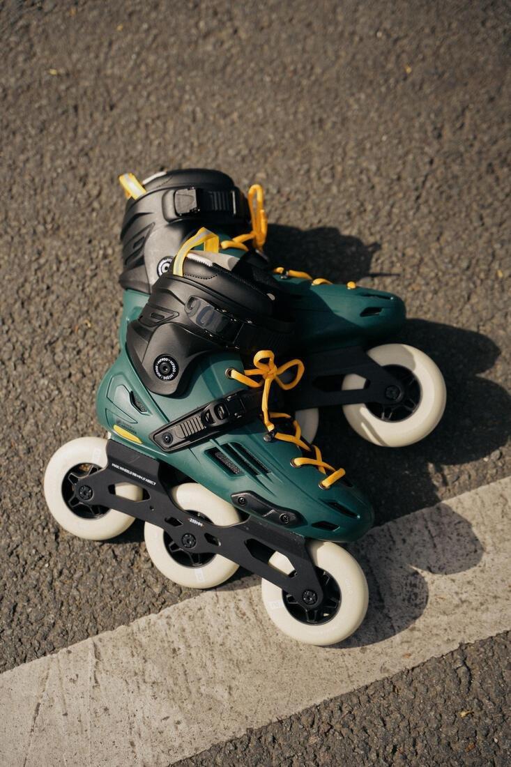 Unisex Freeskate Inline Skates - Mf900, Green, No Color, large image number 14