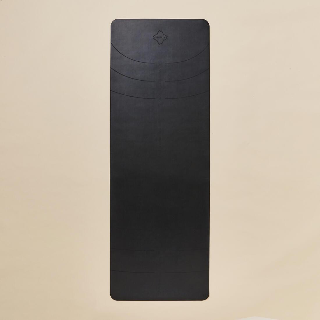 KIMJALY Yoga Mat Grip - 185Cm X 65Cm X 3Mm, Blue