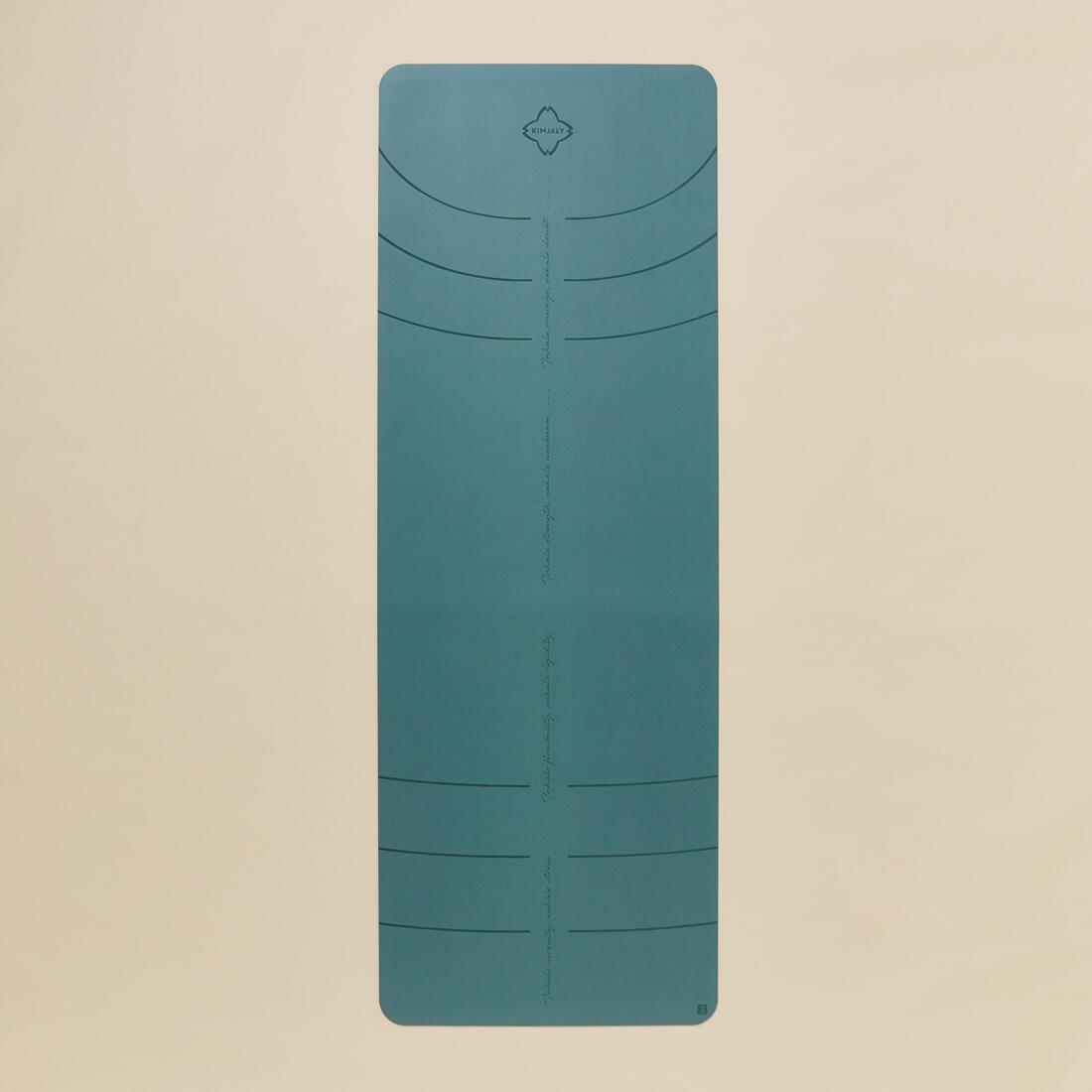 KIMJALY - Yoga Mat Grip - 185Cm X 65Cm X 3Mm, Blue