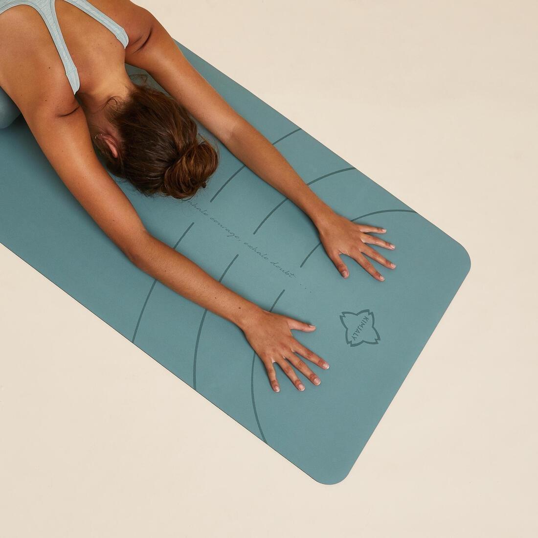 Yoga Mat Grip - 185Cm X 65Cm X 3Mm, Blue, No Color, large image number 10