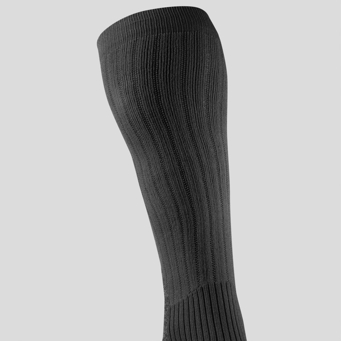 Unisex Warm Hiking Socks - Sh100 X-Warm Hautes - 2 Pairs, Black, No Color, large image number 3