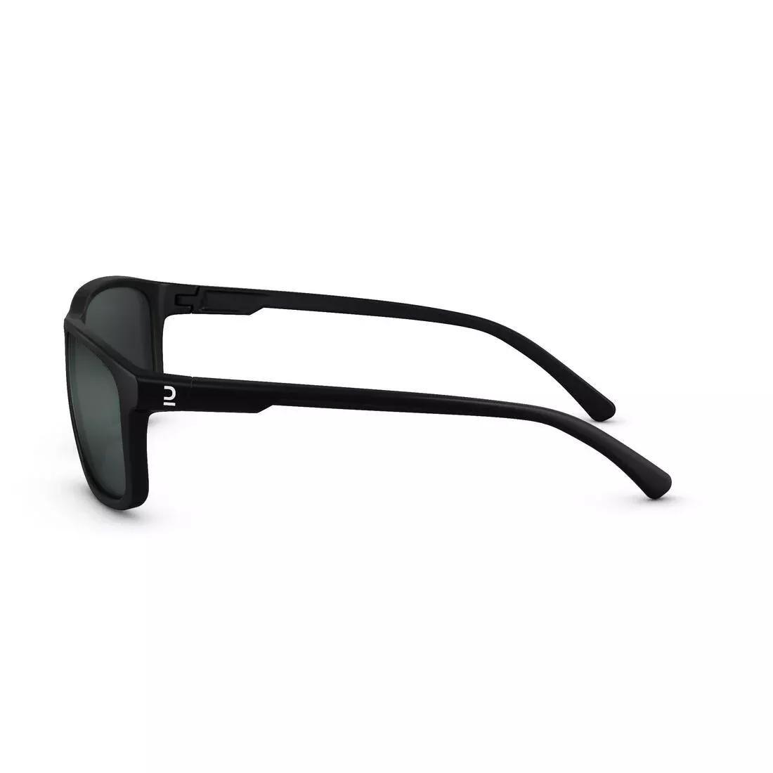 Adult Hiking Sunglasses - Mh100 Category 3, Black, No Color, large image number 5