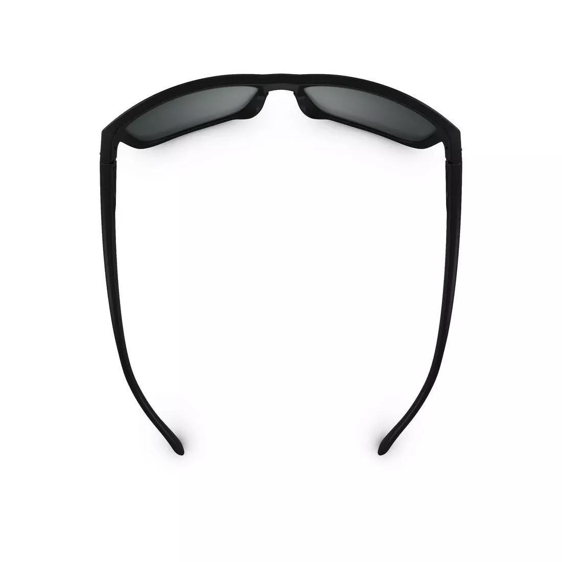 Adult Hiking Sunglasses - Mh100 Category 3, Black, No Color, large image number 6
