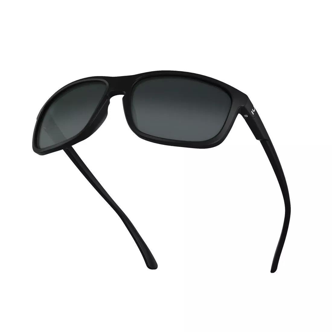 Adult Hiking Sunglasses - Mh100 Category 3, Black, No Color, large image number 7