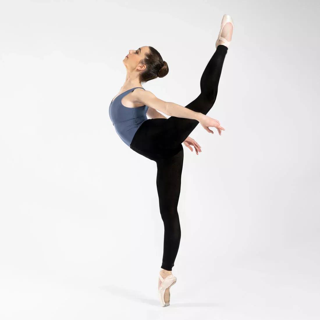 Kids Girls Ballet Leotard, Comet Blue, , large image number 6